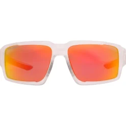 Lunettes Femme|Lunettes Polarisées<AZR Lunettes de soleil Sniper Cyrstal Mate Multicouche Rouge Polarisant