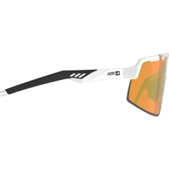 Lunettes Femme|Lunettes Photochromiques<AZR Lunettes de soleil Speed Rx Blanche Vernie Noire Multicouche Gold