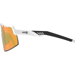 Lunettes Femme|Lunettes Photochromiques<AZR Lunettes de soleil Speed Rx Blanche Vernie Noire Multicouche Gold