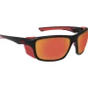 Online Lunettes de soleil Voyager Noire Mate Rouge Multicouche Rouge Femme Lunettes Femme