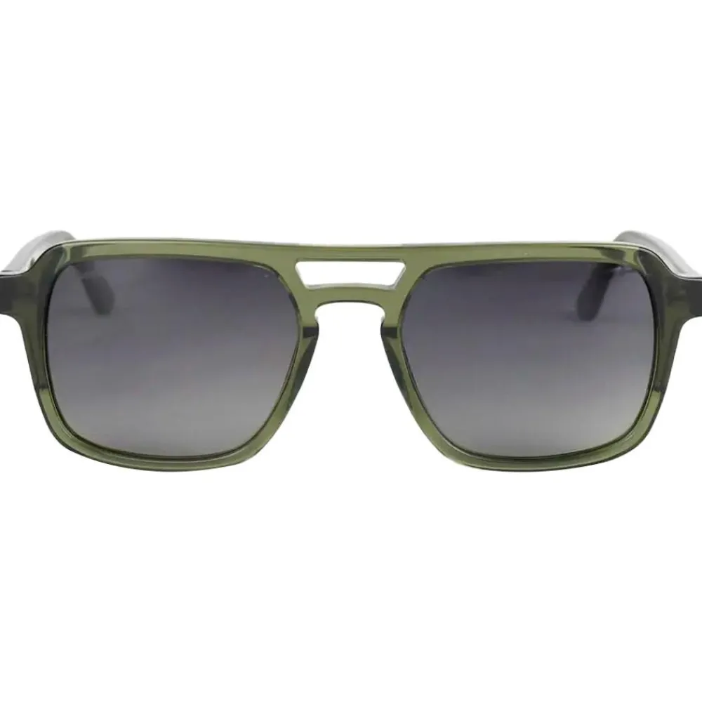 Lunettes Polarisées<Binocle Eyewear Lunettes de soleil Chandler Gradient Kaki Grey Polarized