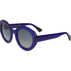 Sale Lunettes de soleil Bianca Shiny Purple Gradient Grey Polarized Femme Lunettes Femme|Lunettes Polarisées