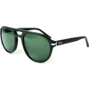 Clearance Lunettes de soleil Bradley Shiny Black Grey Green Polarized Femme Lunettes Femme|Lunettes Polarisées