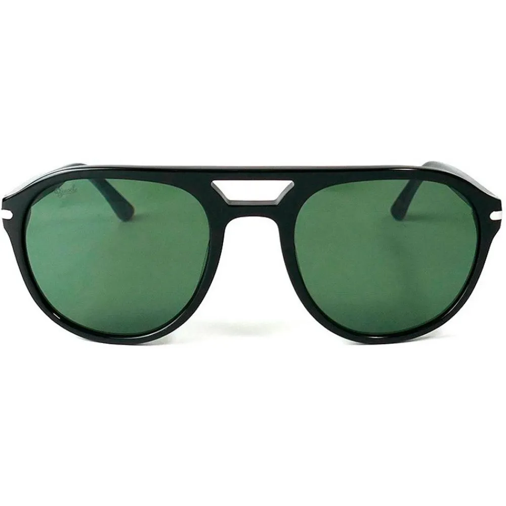 Clearance Lunettes de soleil Bradley Shiny Black Grey Green Polarized Femme Lunettes Femme|Lunettes Polarisées