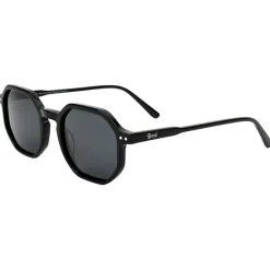 Lunettes Polarisées<Binocle Eyewear Lunettes de soleil Bogota Shiny Black Grey Polarized