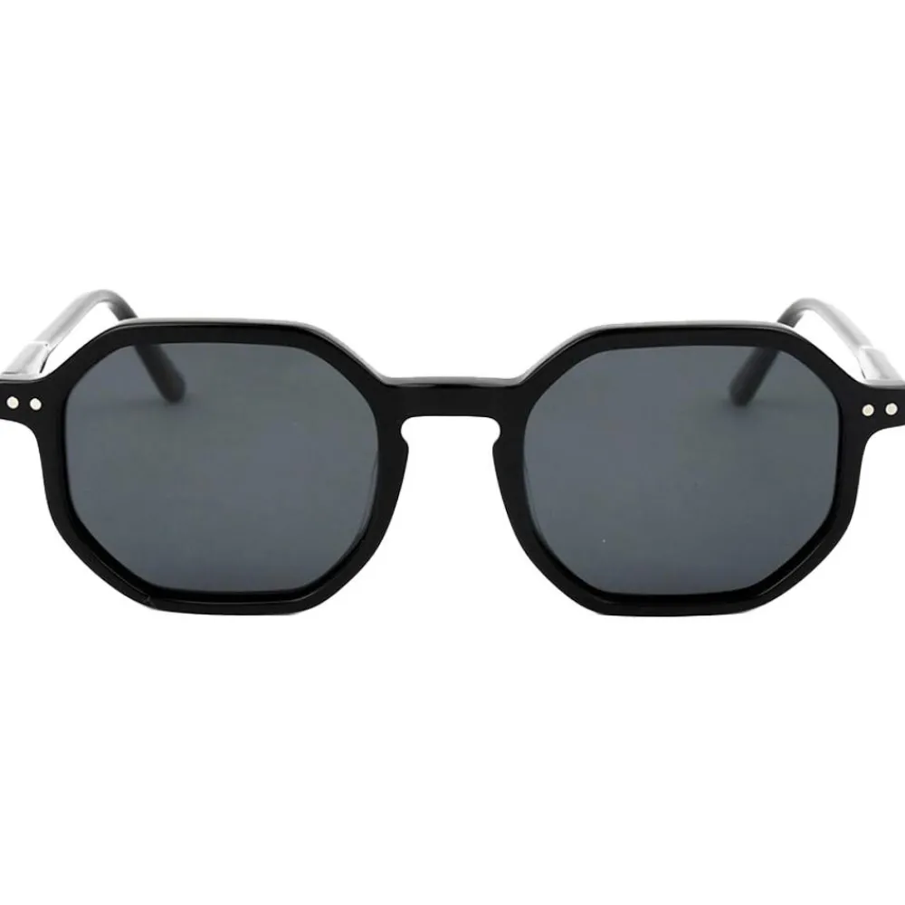 Lunettes Polarisées<Binocle Eyewear Lunettes de soleil Bogota Shiny Black Grey Polarized