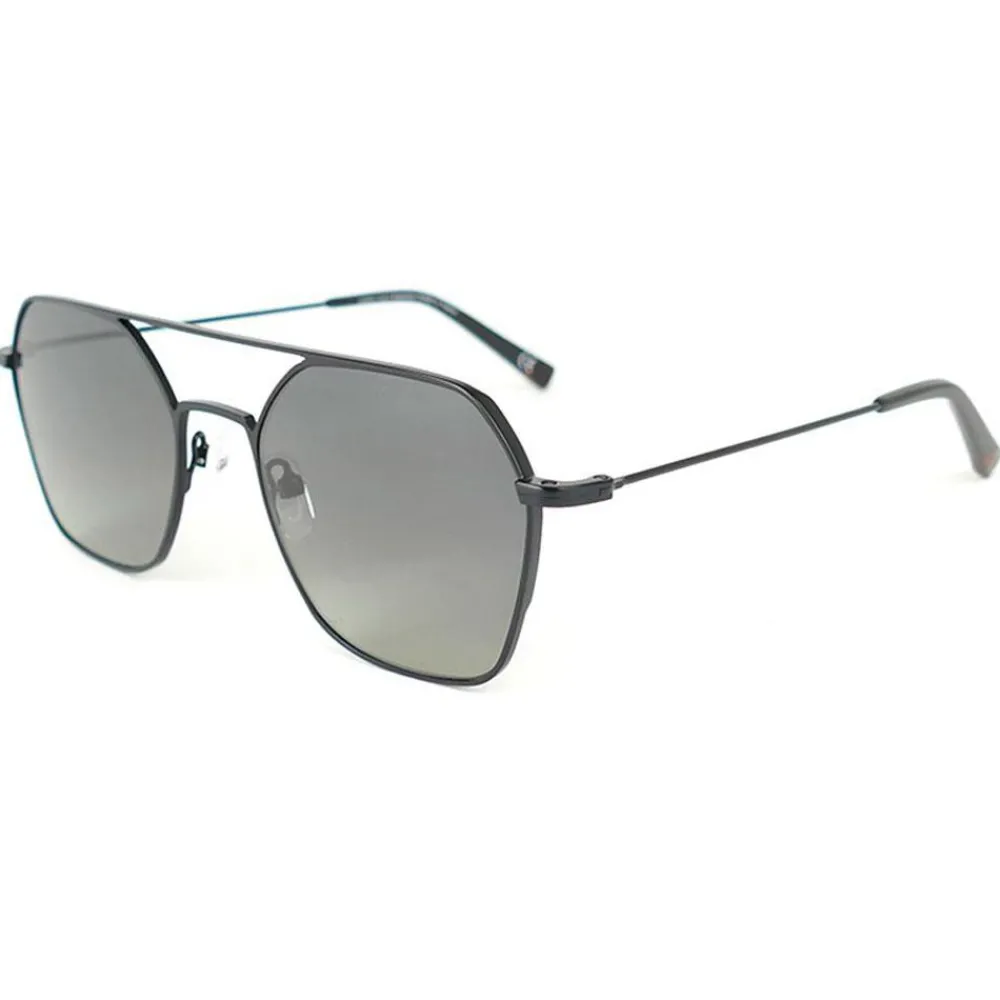 Discount Lunettes de soleil Lewis Black Mat Gradient Grey Polarized Lunettes Polarisées