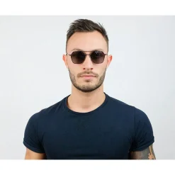 Discount Lunettes de soleil Lewis Black Mat Gradient Grey Polarized Lunettes Polarisées