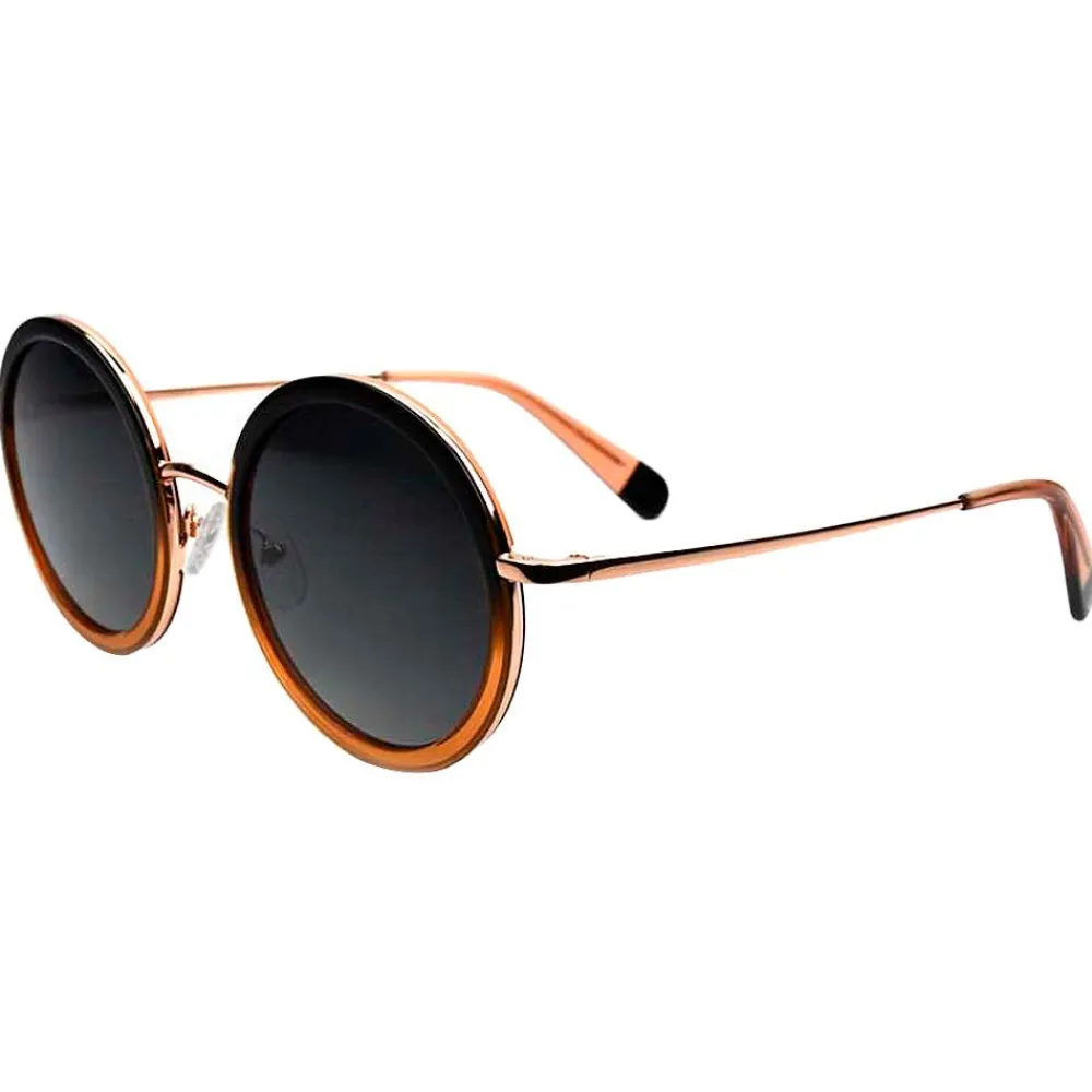 Lunettes Femme|Lunettes Polarisées<Binocle Eyewear Lunettes de soleil Monica Gold Pink Grey Polarized