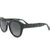 Sale Lunettes de soleil Sophia Shiny Black Gradient Grey Polarized Femme Lunettes Femme|Lunettes Polarisées