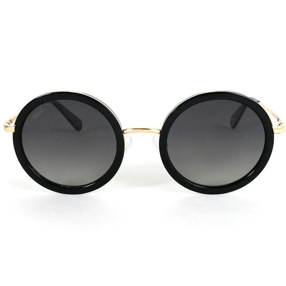 Discount Lunettes de soleil Monica Gold Grey Polarized Femme Lunettes Femme|Lunettes Polarisées