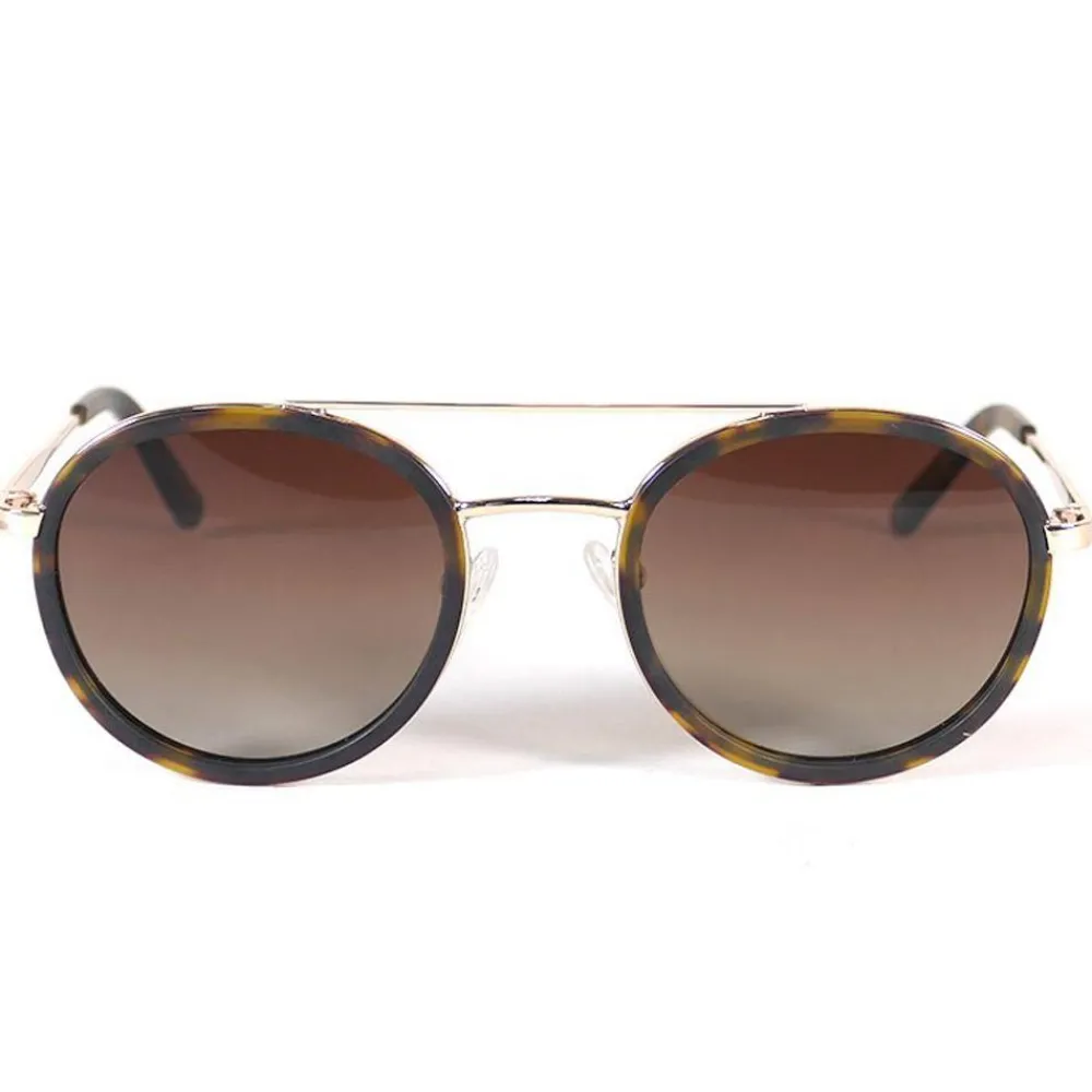 Lunettes Polarisées<Binocle Eyewear Lunettes de soleil Arizona Shiny Gold Tortoise Brown Polarized