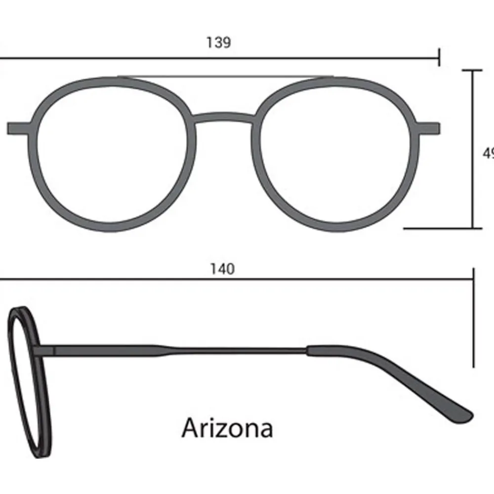 Lunettes Polarisées<Binocle Eyewear Lunettes de soleil Arizona Shiny Gold Tortoise Brown Polarized