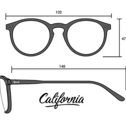 Sale Lunettes de soleil California Kaki Grey Polarized Femme Lunettes Femme|Lunettes Polarisées