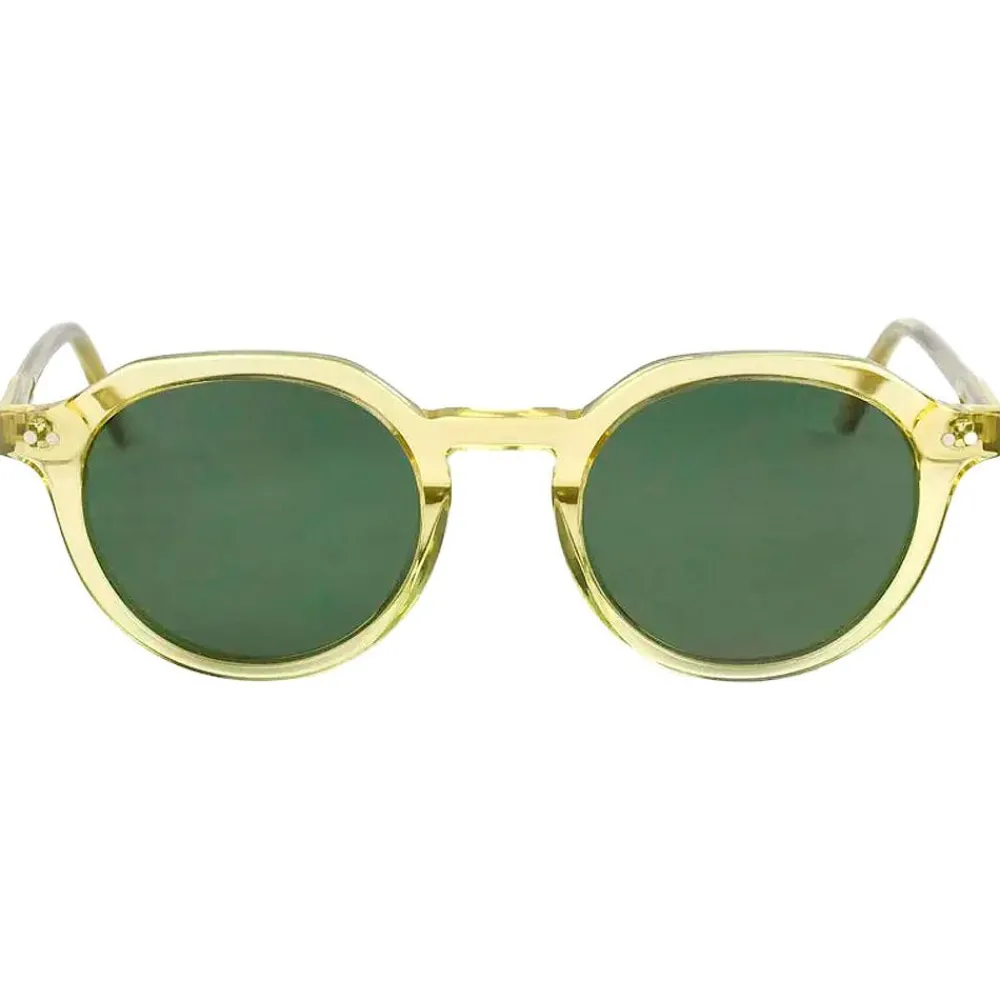 Lunettes Femme|Lunettes Polarisées<Binocle Eyewear Lunettes de soleil Melbourne Champagne Green Polarized
