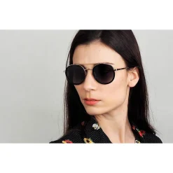 New Lunettes de soleil Arizona Gold Black Grey Polarized Lunettes Polarisées
