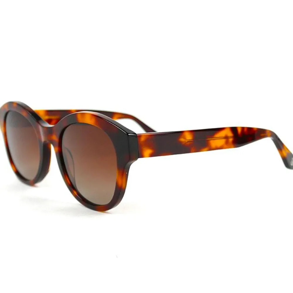 Lunettes Femme|Lunettes Polarisées<Binocle Eyewear Lunettes de soleil Sophia Shiny Tortoise Gradient Brown Polarized
