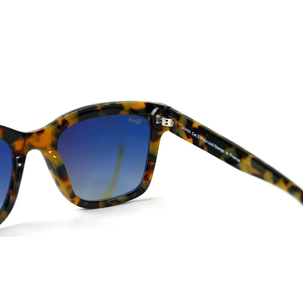Lunettes Femme|Lunettes Polarisées<Binocle Eyewear Lunettes de soleil Gina Tortoise Grey Polarized
