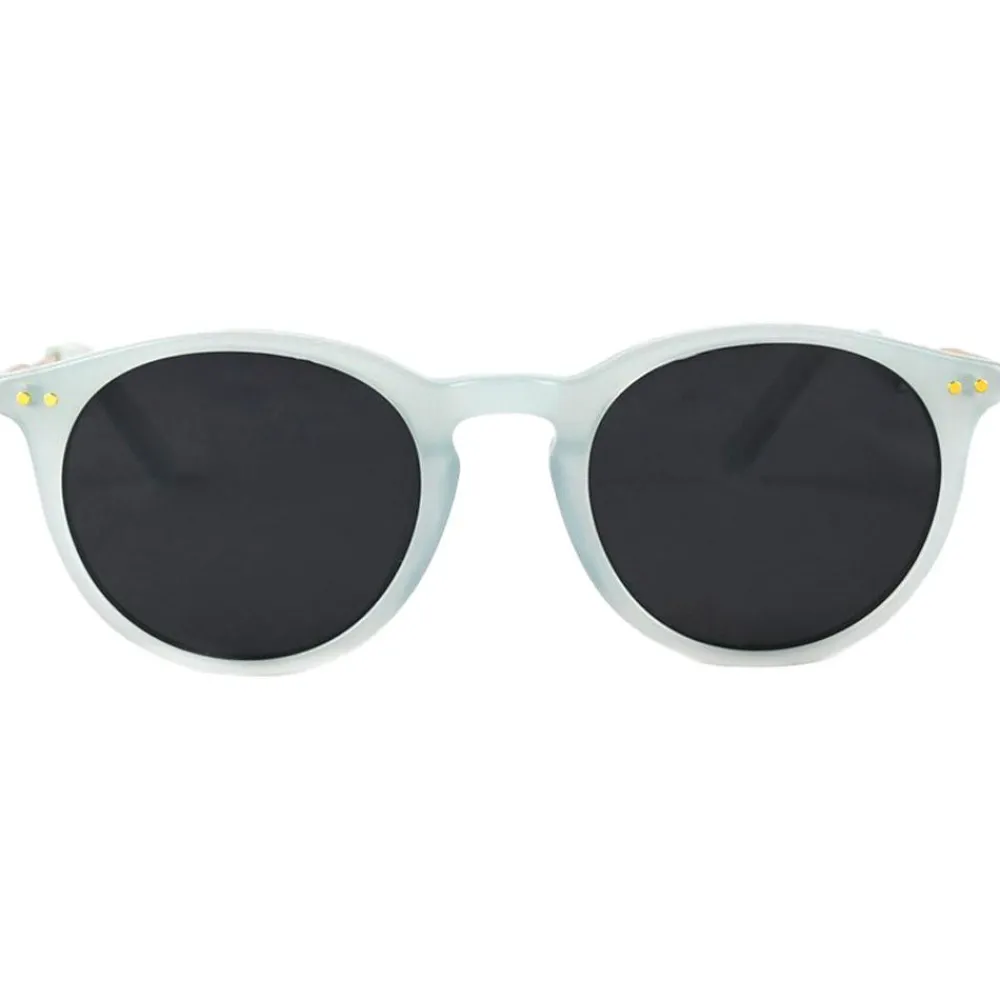 Discount Lunettes de soleil California Metal Menthe Or Brillant Grey Polarized Femme Lunettes Femme|Lunettes Polarisées
