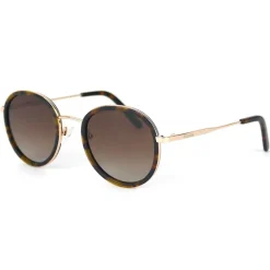 Lunettes Femme|Lunettes Polarisées<Binocle Eyewear Lunettes de soleil Coachella Gold Tortoise Brown Polarized
