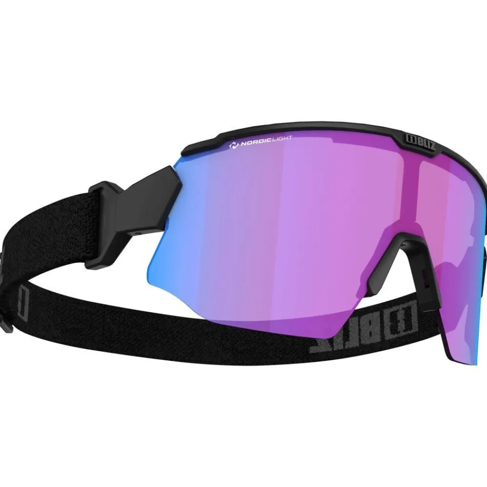 Lunettes Trail|Lunettes Trail-Running<Bliz Lunettes de soleil Breeze Nano Optics Nordic Light Matt Black Light Begonia