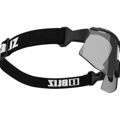 Lunettes Trail|Lunettes Trail-Running<Bliz Lunettes de soleil Breeze Matt Black Brown Silver Mirror Polarized + Orange