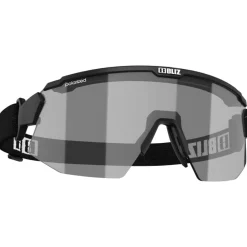 Lunettes Trail|Lunettes Trail-Running<Bliz Lunettes de soleil Breeze Matt Black Brown Silver Mirror Polarized + Orange