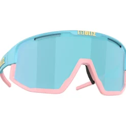 Outlet Lunettes de soleil Fusion Small Matte Pastel Blue Smoke Ice Blue Mirror Femme Lunettes, Visières|Lunettes Trail