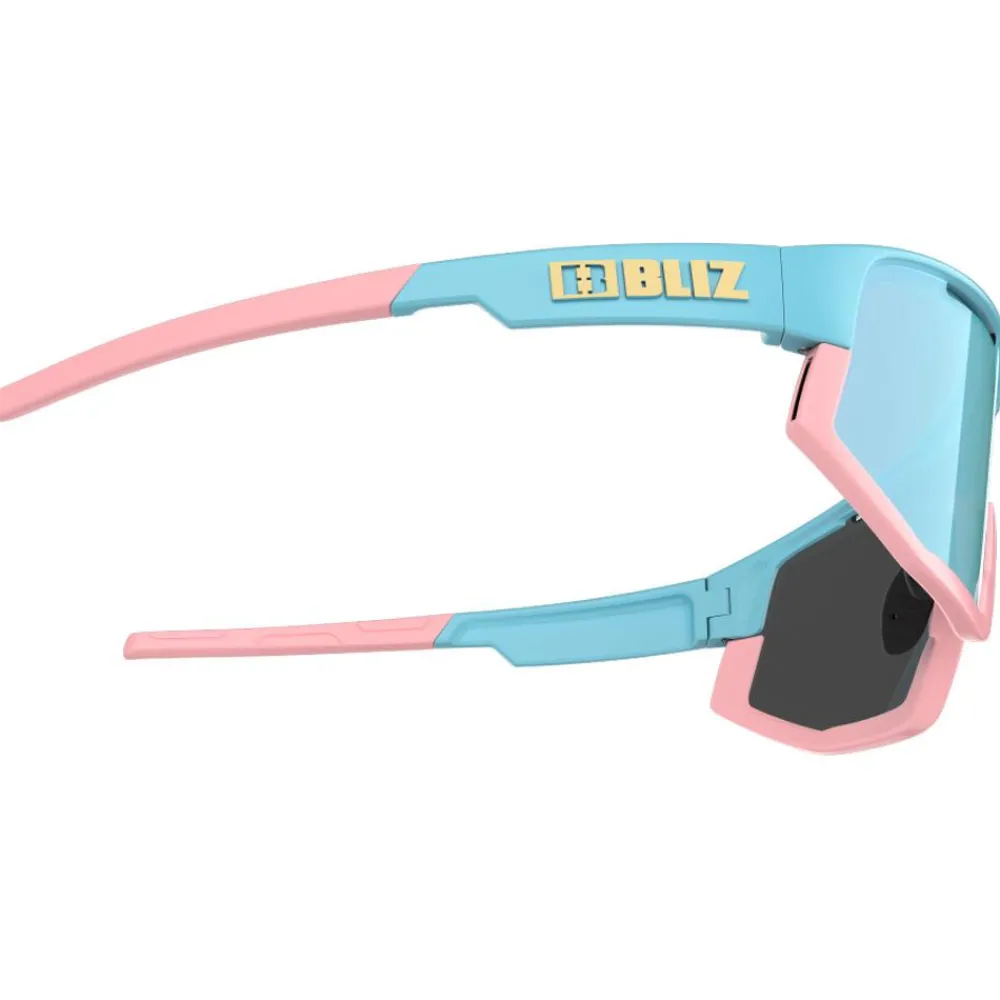 Outlet Lunettes de soleil Fusion Small Matte Pastel Blue Smoke Ice Blue Mirror Femme Lunettes, Visières|Lunettes Trail