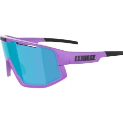 Lunettes Trail|Lunettes Trail-Running<Bliz Lunettes de soleil Fusion Old Matte Purple Brown Blue Mirror