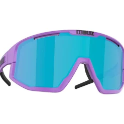 Lunettes Trail|Lunettes Trail-Running<Bliz Lunettes de soleil Fusion Old Matte Purple Brown Blue Mirror