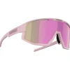 Sale Lunettes de soleil Fusion Matt Pink Brown Pink Mirror Femme Lunettes Trail|Lunettes Trail-Running