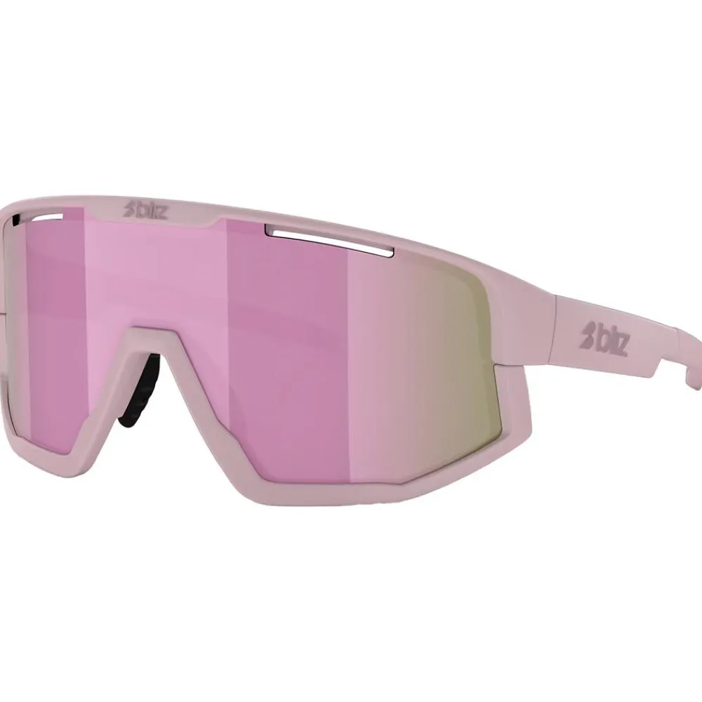 Sale Lunettes de soleil Fusion Matt Pink Brown Pink Mirror Femme Lunettes Trail|Lunettes Trail-Running