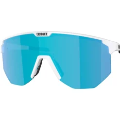 Lunettes de soleil Hero Small Matte White Brown Blue Mirror Femme Lunettes Trail|Lunettes Trail-Running