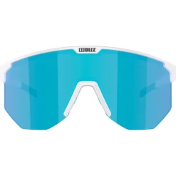 Lunettes de soleil Hero Small Matte White Brown Blue Mirror Femme Lunettes Trail|Lunettes Trail-Running
