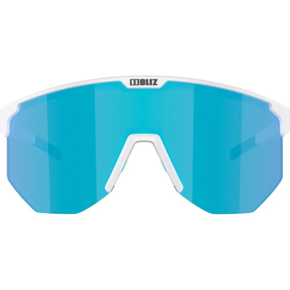 Lunettes de soleil Hero Small Matte White Brown Blue Mirror Femme Lunettes Trail|Lunettes Trail-Running