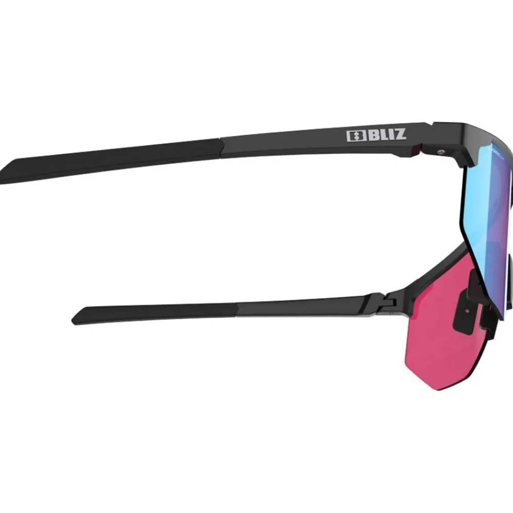 Hot Lunettes de soleil Hero Matte Black Nano Optics Nordic Light Begonia Violet Blue Mirror Femme Lunettes, Visières|Lunettes Femme
