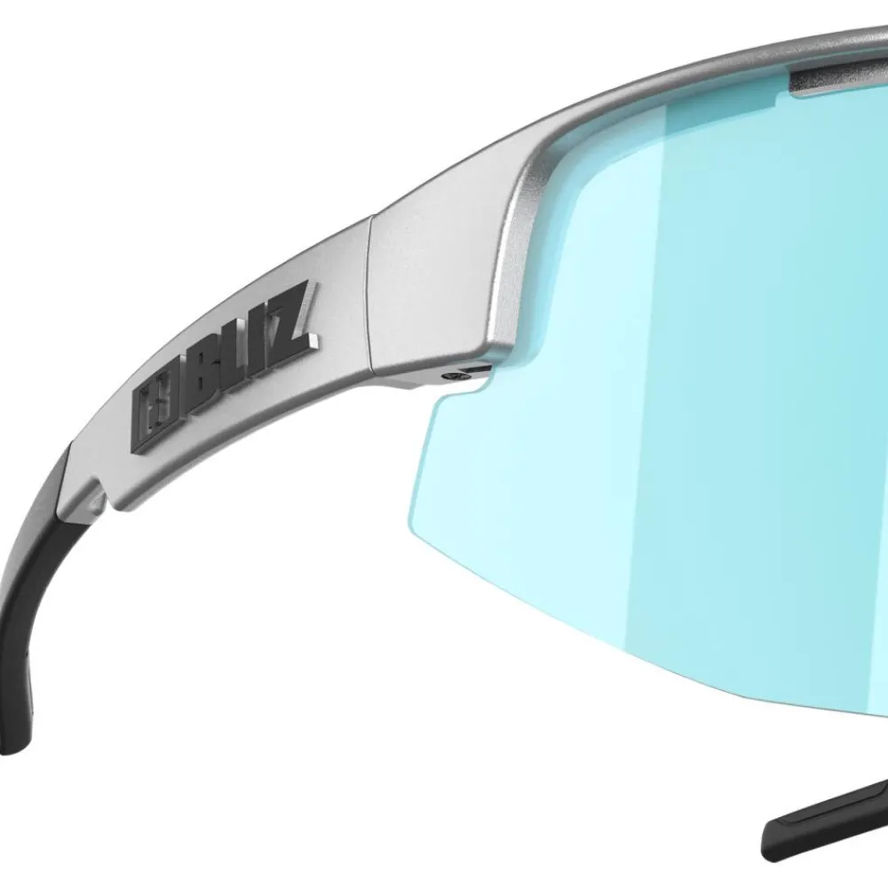 Hot Lunettes de soleil Matrix Old Metallic Silver Smoke Ice Blue Multi Femme Lunettes, Visières|Lunettes Femme