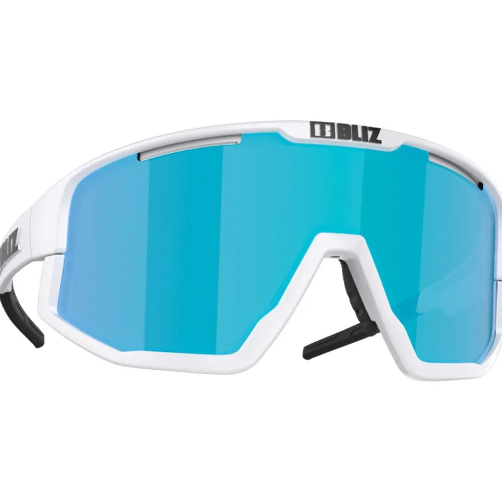 Lunettes, Visières|Lunettes Femme<Bliz Lunettes de soleil Vision White Smoke W Blue Mirror