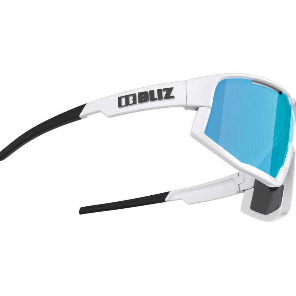 Lunettes, Visières|Lunettes Femme<Bliz Lunettes de soleil Vision White Smoke W Blue Mirror