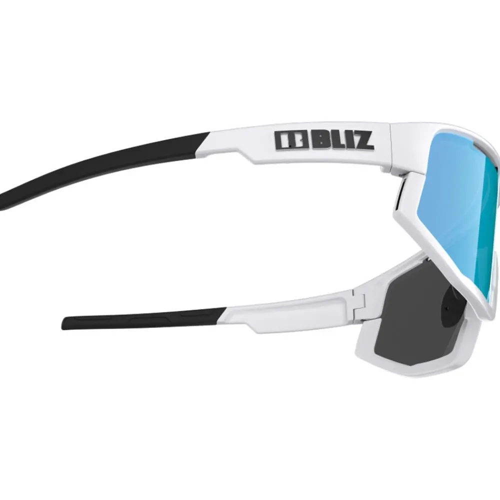 Lunettes, Visières|Lunettes Femme<Bliz Lunettes de soleil Vision White Smoke W Blue Mirror
