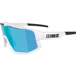 Lunettes, Visières|Lunettes Femme<Bliz Lunettes de soleil Vision White Smoke W Blue Mirror