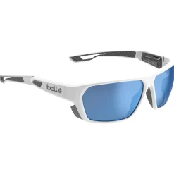 Lunettes Polarisées|Lunettes Femme<Bollé Lunettes de soleil Airfin White Matte Grey Volt+ Offshore Polarized