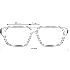 Lunettes Polarisées|Lunettes Femme<Bollé Lunettes de soleil Airfin White Matte Grey Volt+ Offshore Polarized