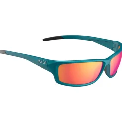 New Lunettes de soleil Cerber Creator Teal Metallic Volt+ Ruby Polarized Femme Lunettes Femme|Lunettes Homme