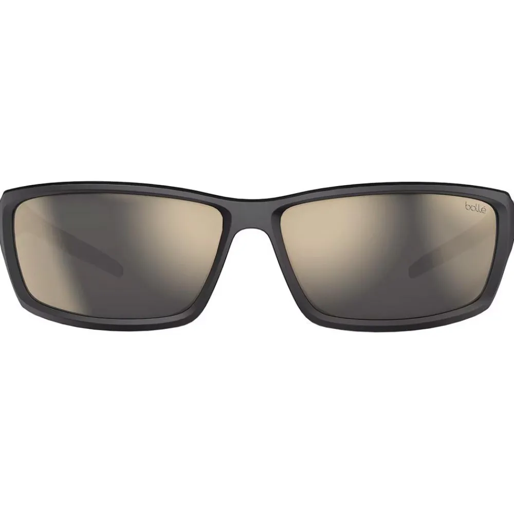 Lunettes Femme|Lunettes Polarisées<Bollé Lunettes de soleil Cerber Black Matte Tns Gold