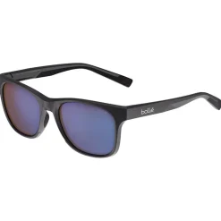Lunettes de soleil Esteem Black Matte Brown Blue Femme Lunettes Femme|Lunettes Femme