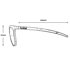 Lunettes Femme|Lunettes Polarisées<Bollé Lunettes de soleil Glory Black Crystal Matte TNS Polarized