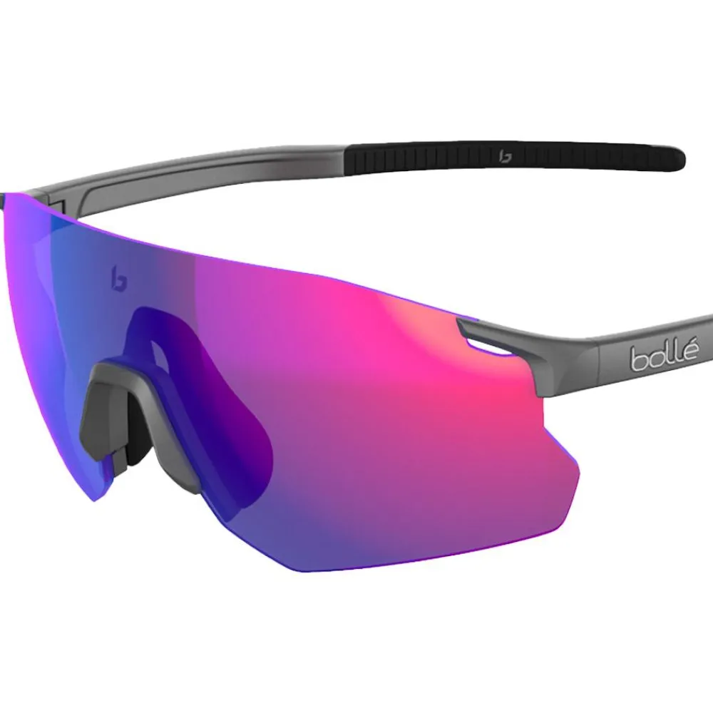 Discount Lunettes de soleil Icarus Titanium Matte Volt Ultraviole Femme Lunettes Trail|Lunettes Trail-Running