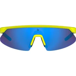 Lunettes Trail|Lunettes Trail-Running<Bollé Lunettes de soleil Micro Edge Acid Yellow Matte Brown Blue
